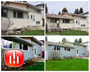 Residential Exterior Painting Harding's Kelowna before and after